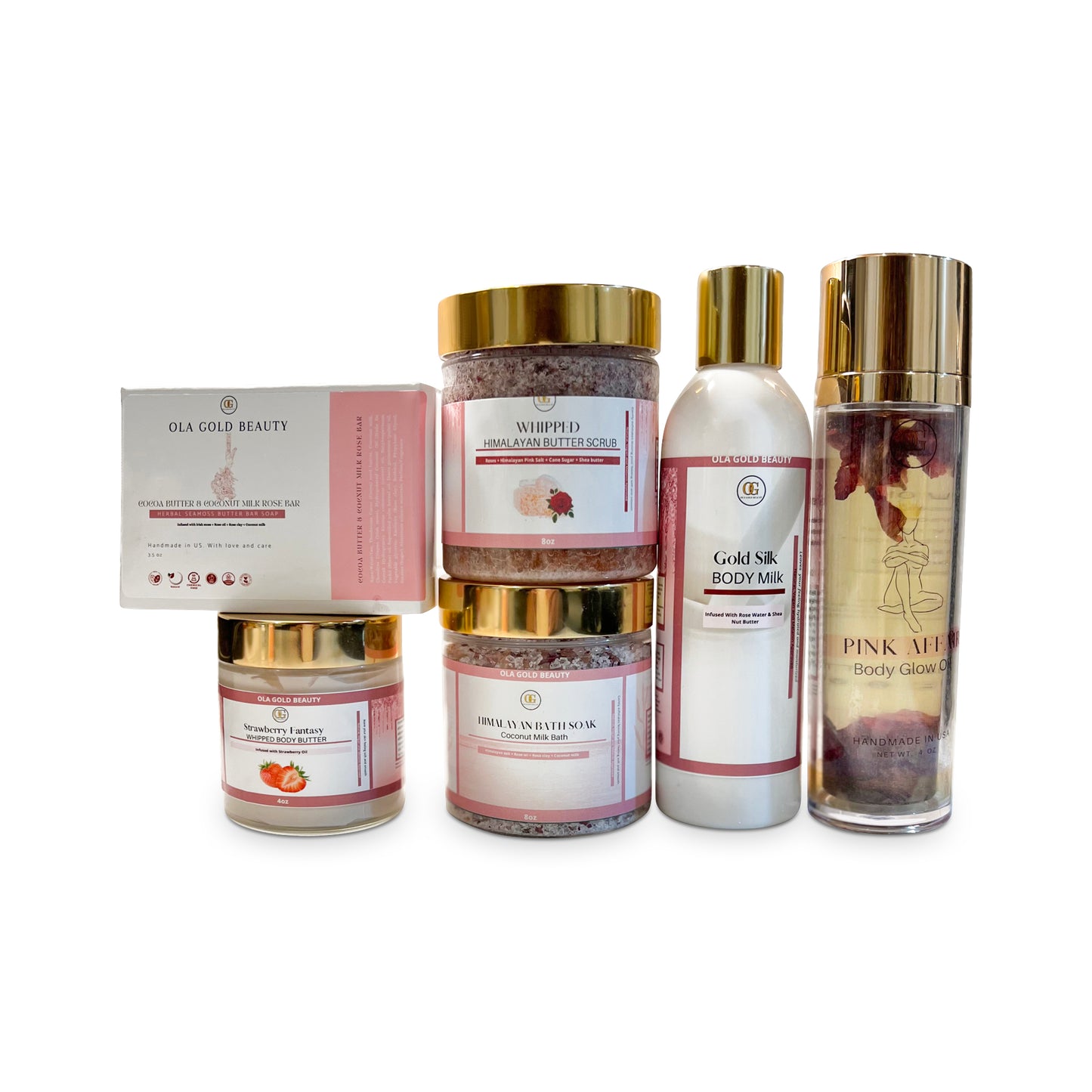 Pink Series Deluxe Bundle - Dedicated to Daily Moisture